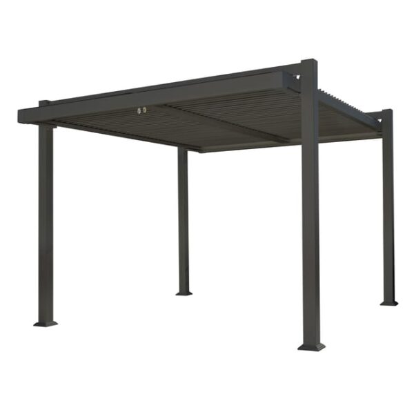 Pawilon ogrodowy pergola Persea 320x360x246 cm antracytowy Naterial