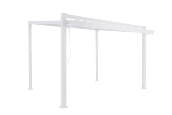 Pawilon ogrodowy pergola Odyssea 380x319x267 cm biały Naterial